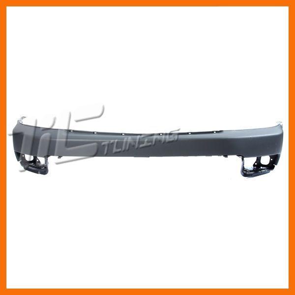 03-05 4runner front upper bumper cover to1000259 base/sport type-1 textured gray