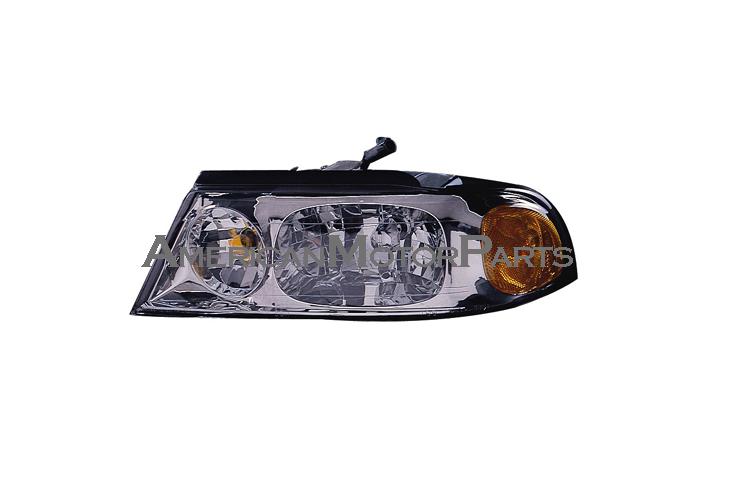 Driver side replacement headlight halogen 98-02 lincoln navigator blackwood