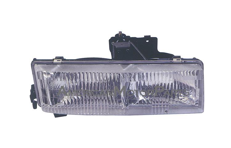 Left driver side replacement headlight composite headlamp type chevy gmc