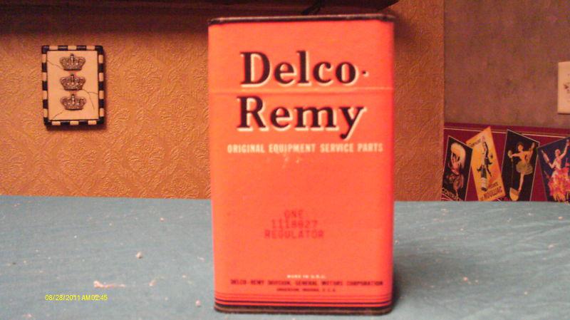 Vintage nos delco remy regulator 1118827 6 volt new in package never opened