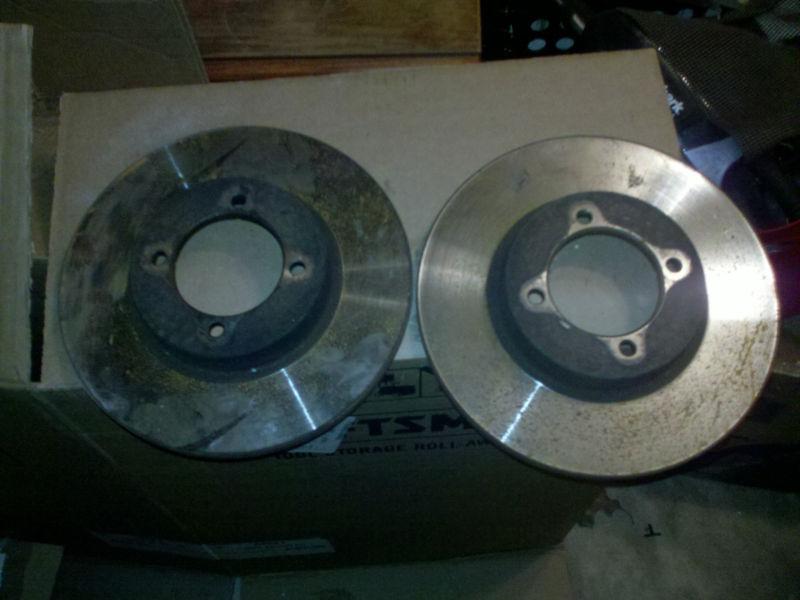 Datsun 280z front brake rotors