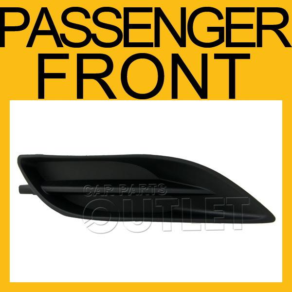 2006-2011 toyota sienna ce front bumper filler panel foglamp cover plastic right