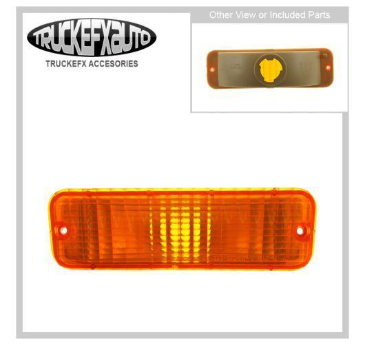 New right side turn signal light lamp bronco amber lens rh passenger fo2521101