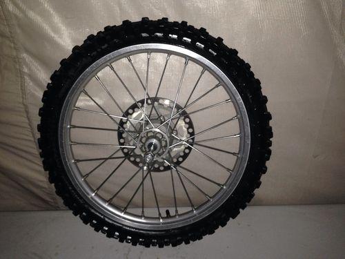 2006 2001 - 2012 kawasaki kx 100 kx100 85 kx85 front big wheel 19 19"