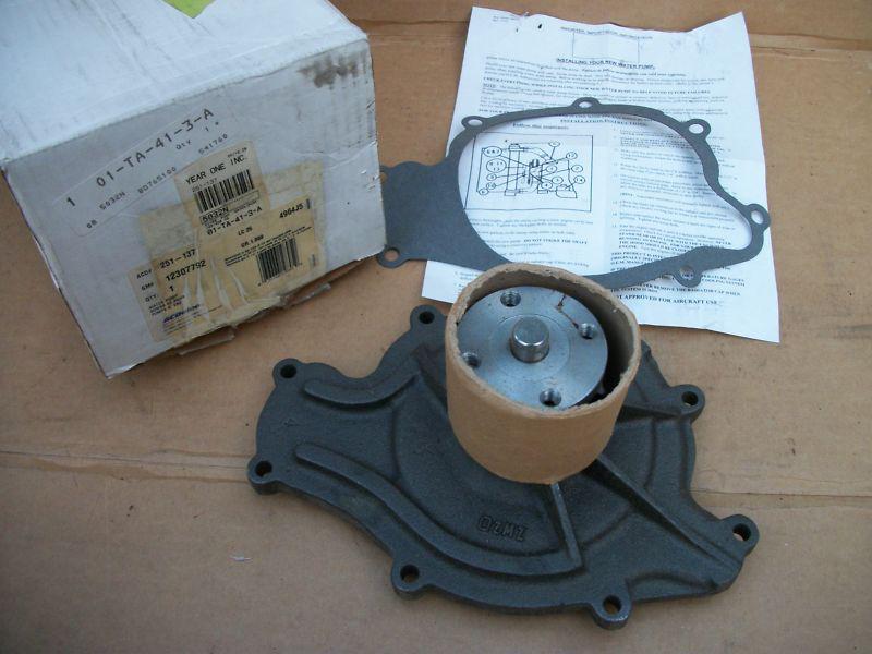 Nos ac delco pontiac water pump 12307792 251-137