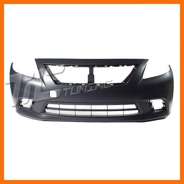 11 12 nissan versa sedan front bumper cover ni1000284 new capa primered base/s