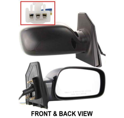 New power passenger side view mirror for 2003-2008 toyota corolla right door rh