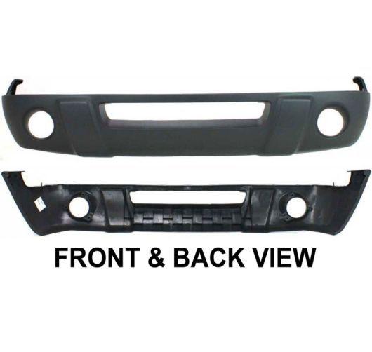 01-03 ford ranger xl xlt front lower valance w/fog grey