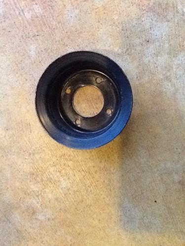 1986 toyota pickup truck oem 22r radiator fan water pump pulley 84 85 86 87 88