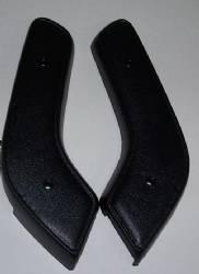 New mopar black bench seat hinge covers 1971-74 b-body