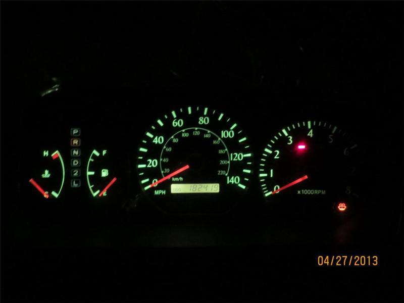 Speedometer cluster toyota solara 1999 99 2000 00 2001 01 182k