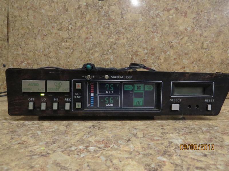 84-89 nissan 300zx turbo or non turbo factory oem digital climate heater control