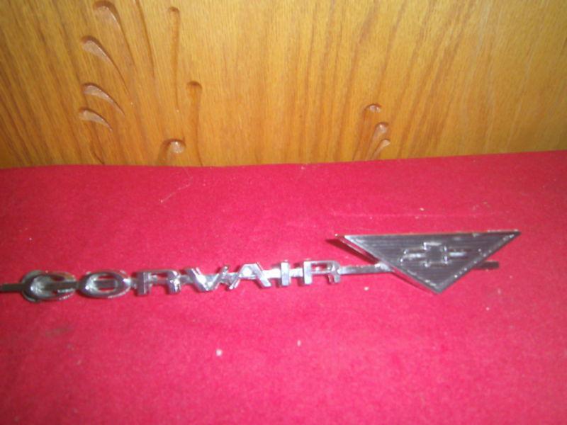 1963 chevy corvair emblem