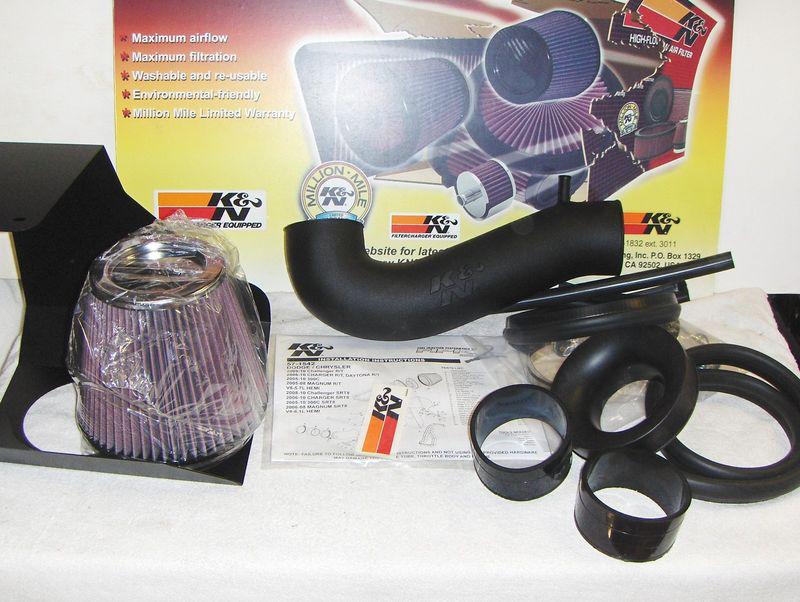 K&n air intake system chrysler 300c & dodge magnum, challenger, charger 