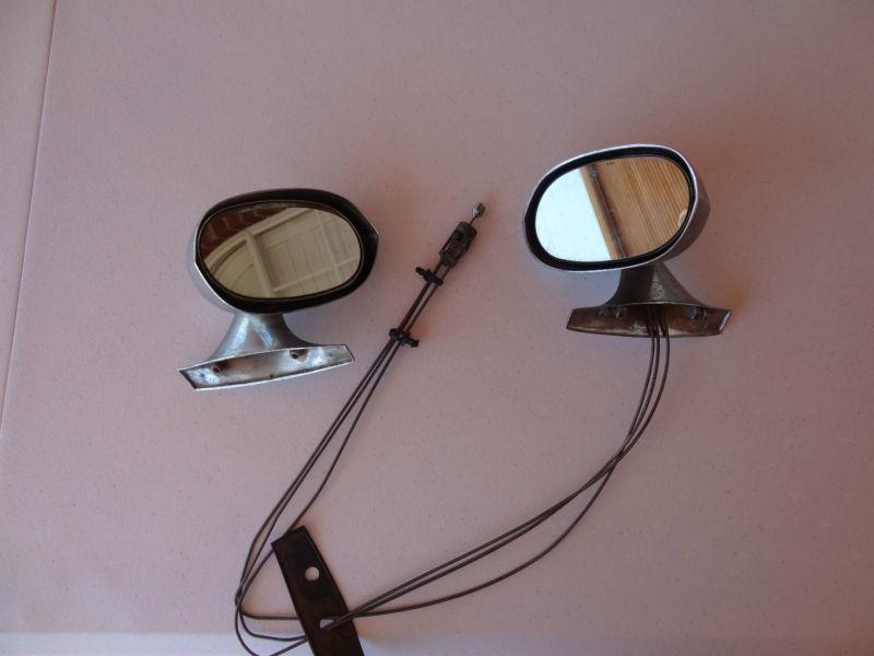 1971-74 e-body cuda barracuda challenger r/t ralley sport side mirrors mopar 