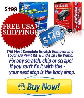 Ultimate  car scratch remover system + custom touch up paint kit