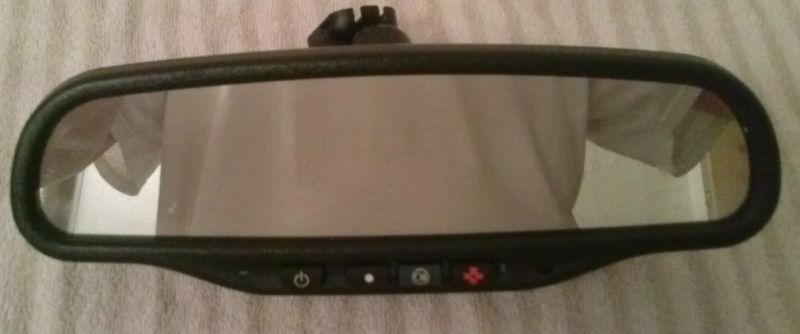 Gm onstar dual map light auto dim rear view mirror 015607 monte carlo impala 00