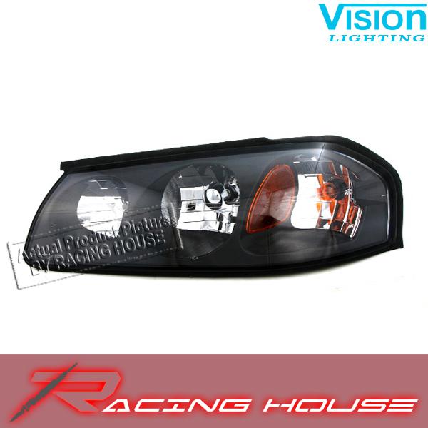 L/h headlight driver side lamp kit unit replacement 2000-2004 chevy impala