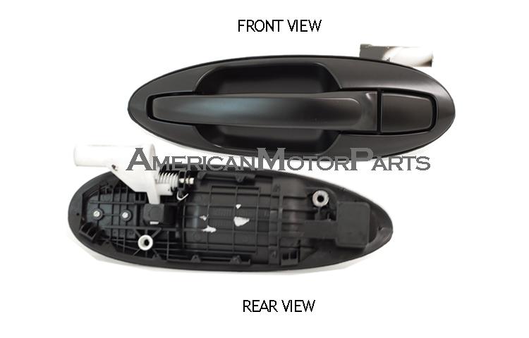 Depo driver outside rear primed blk door handle 01-06 kia optima magentis