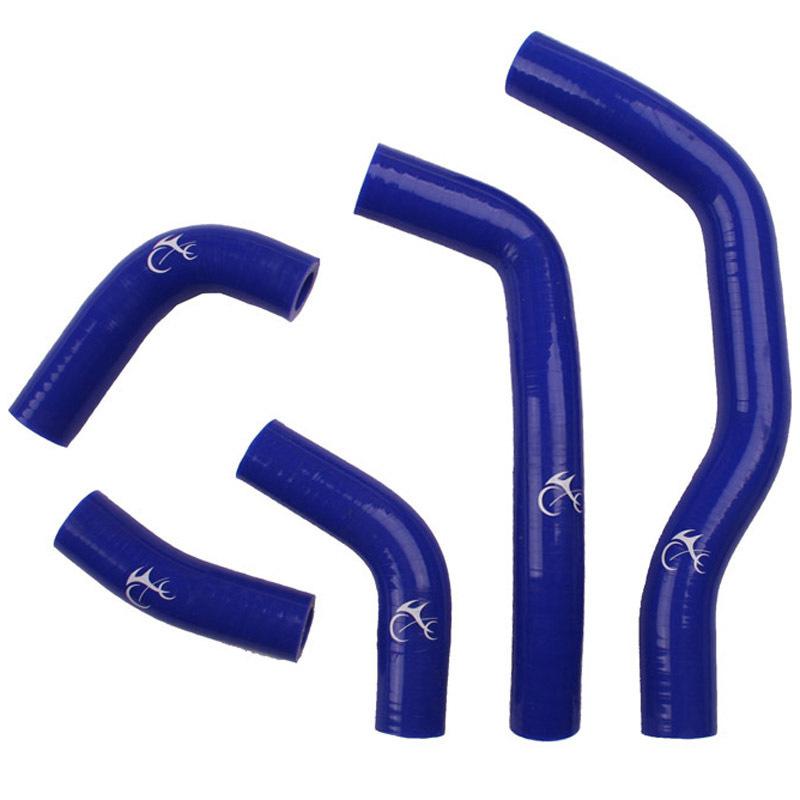 Blue silicone radiator hose kits for honda crf450 crf450r 05 06 07 08 2005 2008