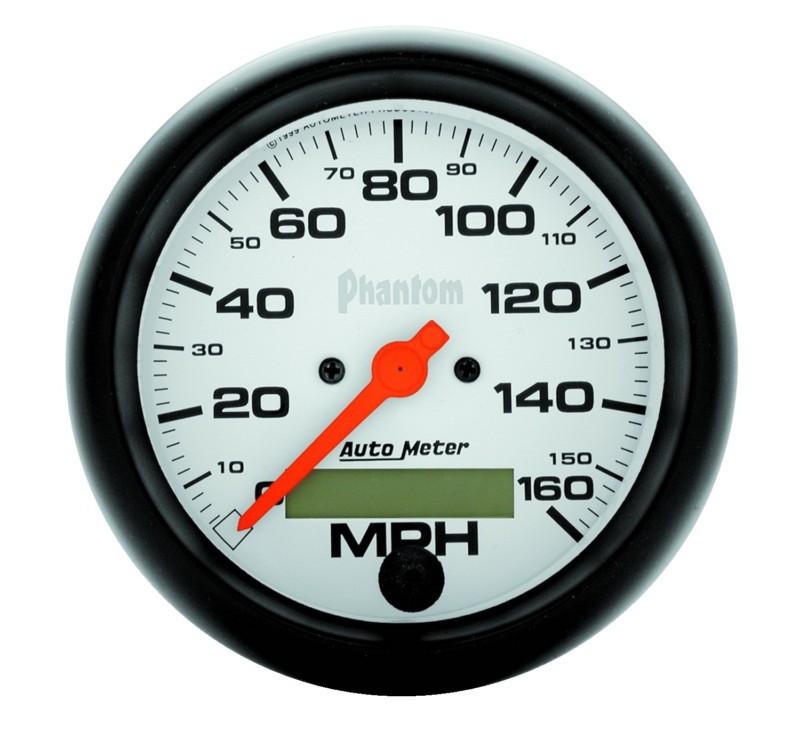 Auto meter 5888 phantom; in-dash electric speedometer