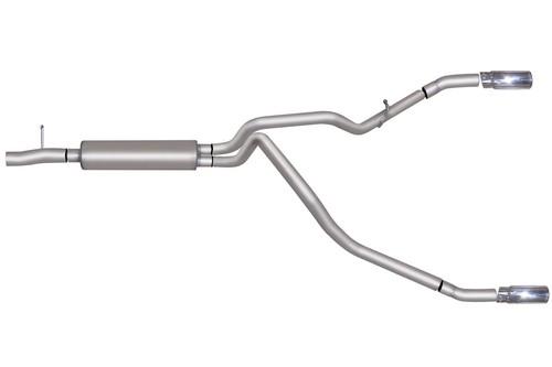 Gibson performance 69524 split rear; dual exhaust kit