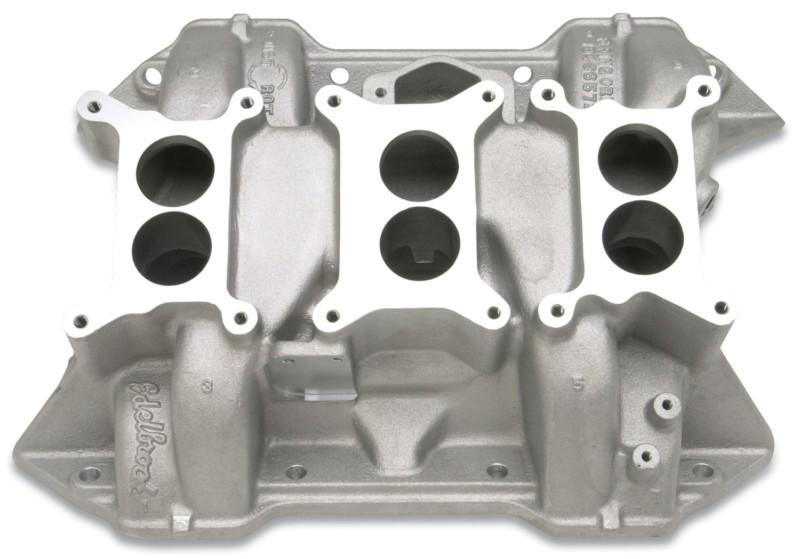 Edelbrock 2475 6-packs; intake manifold