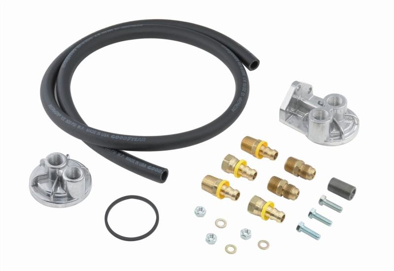 Mr. gasket 7682 remote oil filter kit