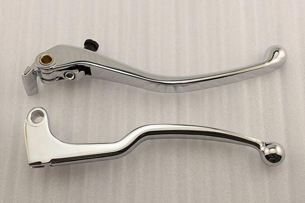 Chrome aluminum brake clutch levers for yamaha yzf r1 2004 2005 2006 2007 2008