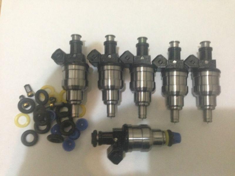 1990-1995 ford aerostar ranger 4.0 v6 fuel injectors set 0280150766