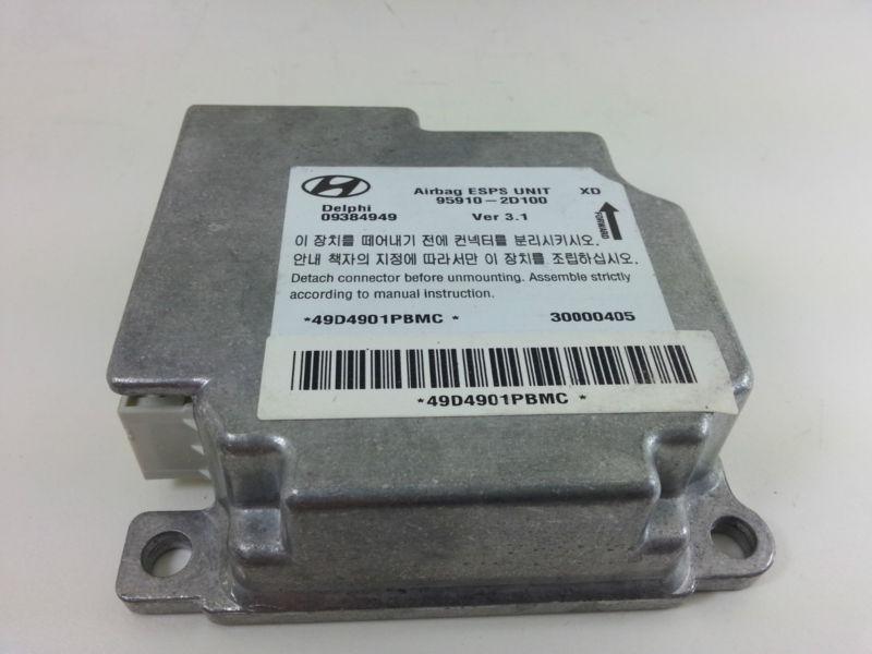 Hyundai avante xd airbag control module 959102d100, genuine parts