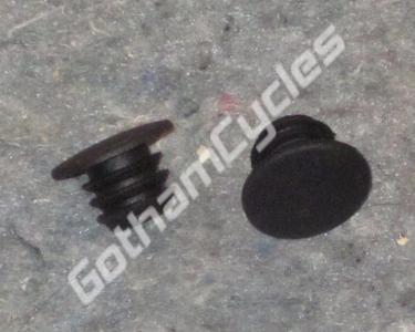 New ducati 848 oem handlebar handle bar ends black plastic plugs