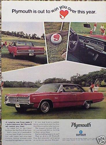 1967 plymouth fury iii 3 original vintage ad c my store 4more  5+= free shipping