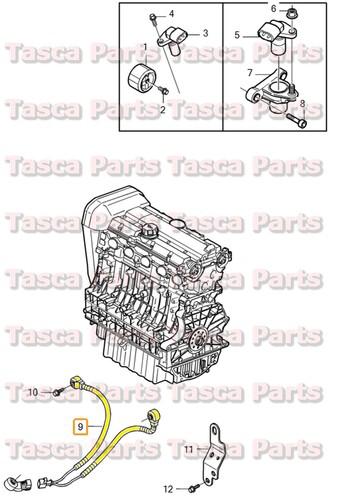 Brand new oem ignition knock sensor 07-14 s60 s80 v70 xc60 xc70 xc90 #31272945