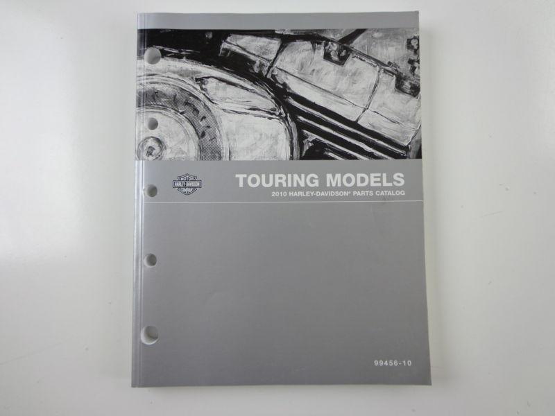 Harley davidson 2010 touring models parts catalog 99456-10