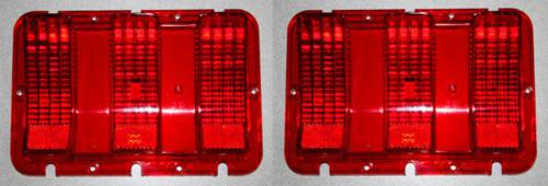 Fomoco logo1968 ford mustang tail light lenses pair new