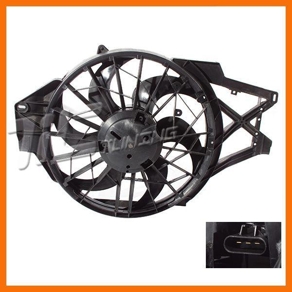 99-04 ford mustang cooling fan fo3115131 new motor blade shroud for 3.8l v6 base