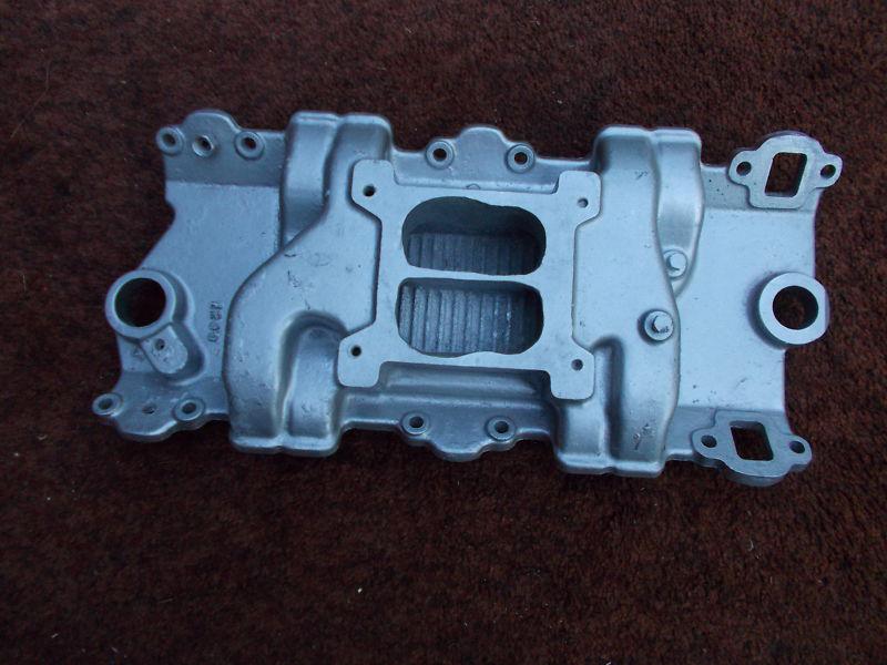 283 327 chevy marine aluminum intake manifold 62 63 64 65 66 67 chris craft ?