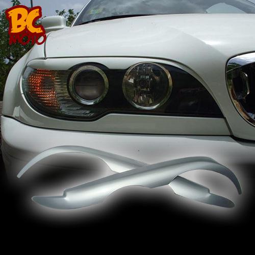 Painted bmw e46 2d facelift eyebrows eyelids 02-05 new▼