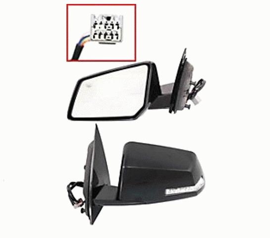 New driver side mirror 2007-2008 saturn outlook power heated w/signal light