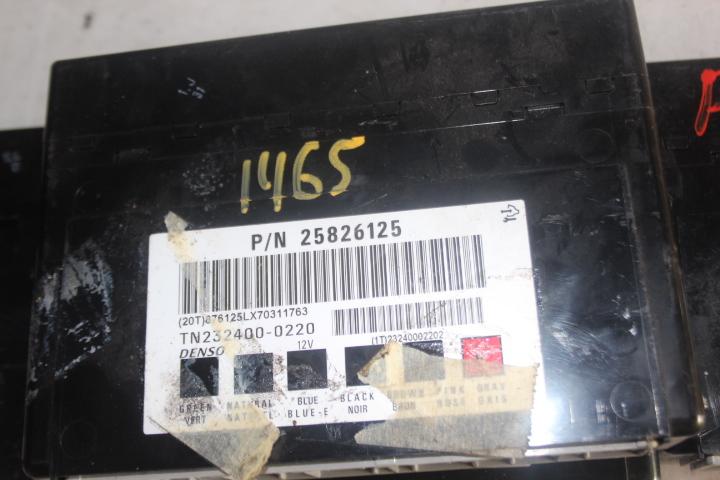 2010 chevy tahoe bcm body control module 25826125