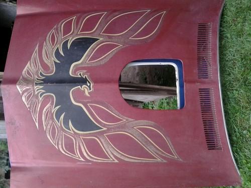 1970 - 1976 pontiac firebird shaker hood