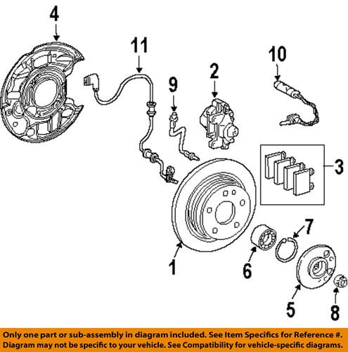 Mercedes-benz-mb oem 2115401717 disc brake pad electronic wear sensor