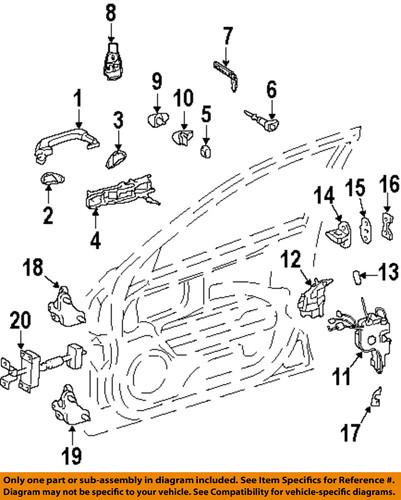 Mercedes-benz-mb oem 2117200635 door lock actuator motor/door lock motor