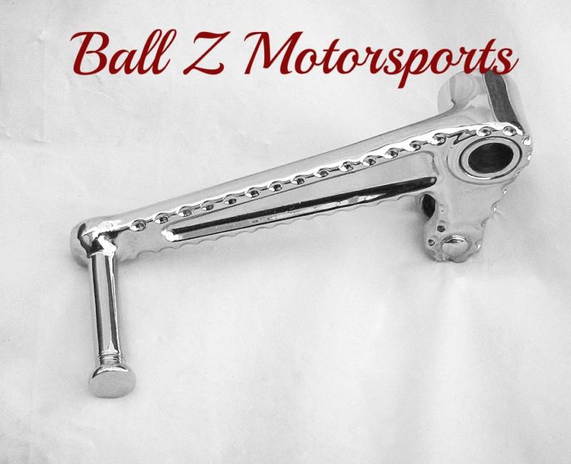 Hayabusa ball cut & chromed chrome stock/oem gear shift shifter lever!! 08-12-13