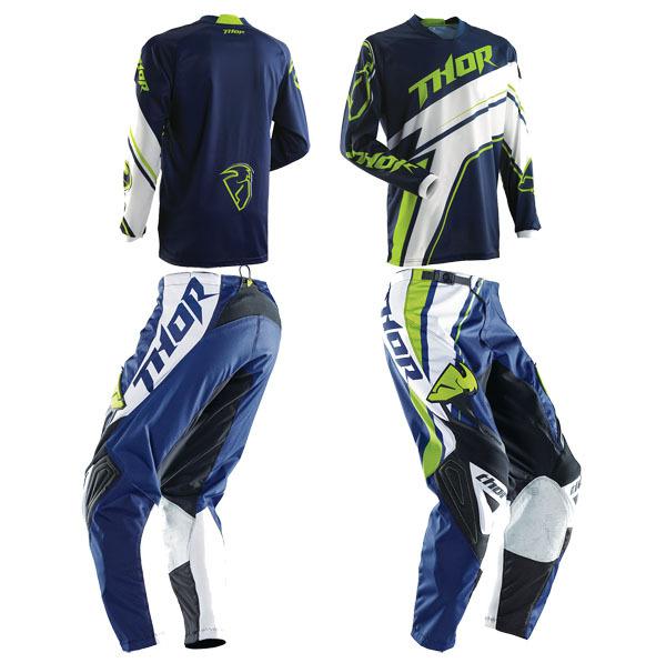 Thor 14 phase pants & jersey set stripe navy 34/l