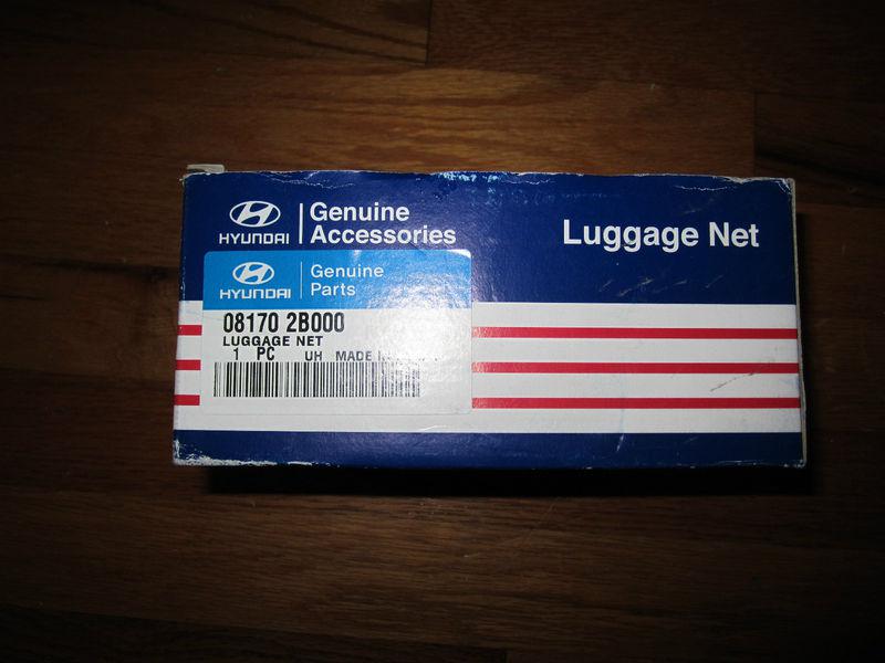 Hyundai factory santa fe 2006-2010 rear cargo luggage trunk net - oem new !!!!