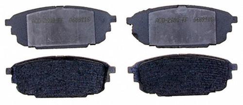 Acdelco advantage 14d892 brake pad or shoe, rear-semi metallic brake pad