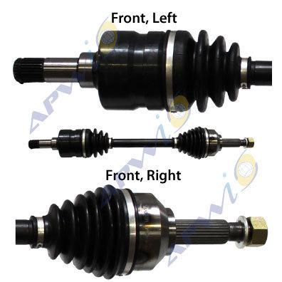 Apw int'l ch8343 cv half-shaft assembly-cv joint half shaft