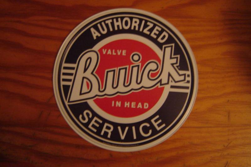 Vintage style buick service metal sign gsx rat hot rod muscle car parts 